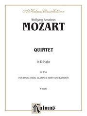 Mozart: Quintet, in E flat Major (K. 454)