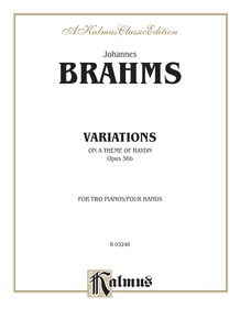 Variations on a Theme of Haydn, Opus 56B