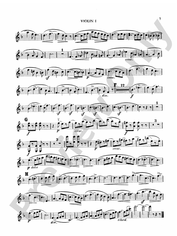 String Quartets Op 41 Nos 1 2 And 3 1st Violin 1st Violin Part Digital Sheet Music Download 6186