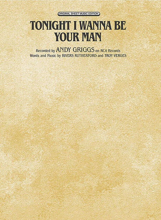 Tonight I Wanna Be Your Man