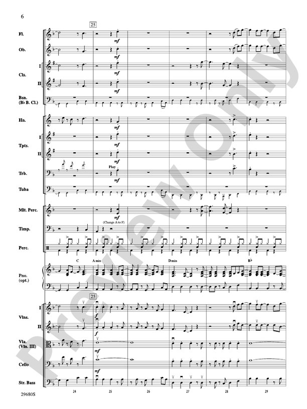 Hairspray, Selections from: Score