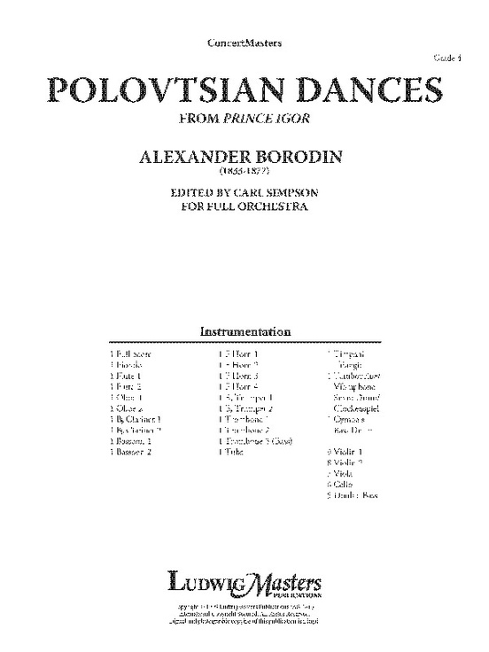 Prince Igor: Polovtsian Dances
