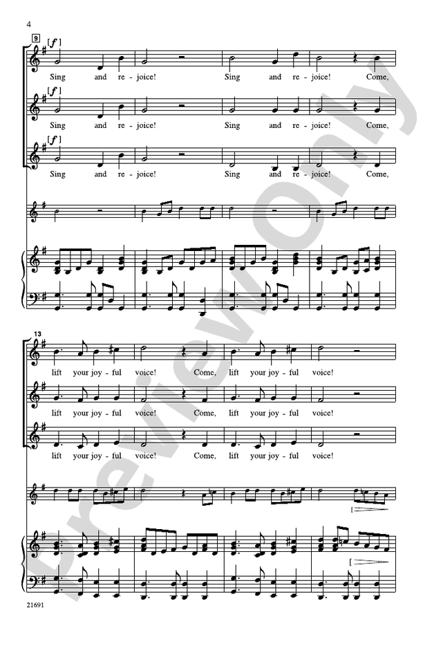 Sing and Rejoice!