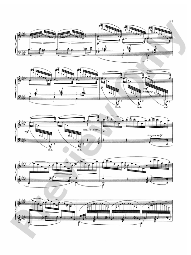 Debussy etude 1  download