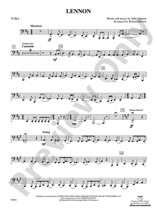 Lennon: Tuba