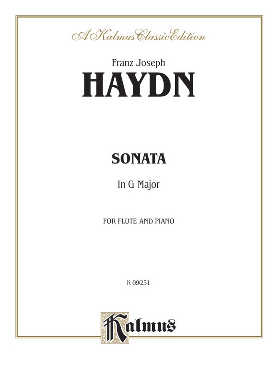Sonata in G Major
