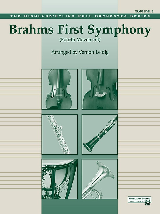 Brahms's 1st Symphony, 4th Movement: E-flat Alto Saxophone