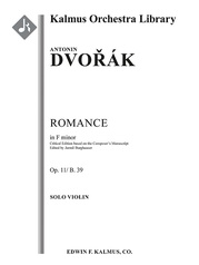 Romance in F minor, Op. 11/ B. 39 (critical edition)