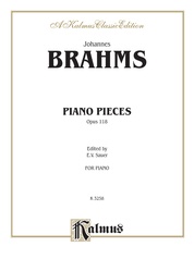 Brahms: Intermezzi, Ballade, Romance, Op. 118