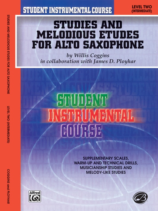 Student Instrumental Course: Studies and Melodious Etudes for Alto Saxophone, Level II