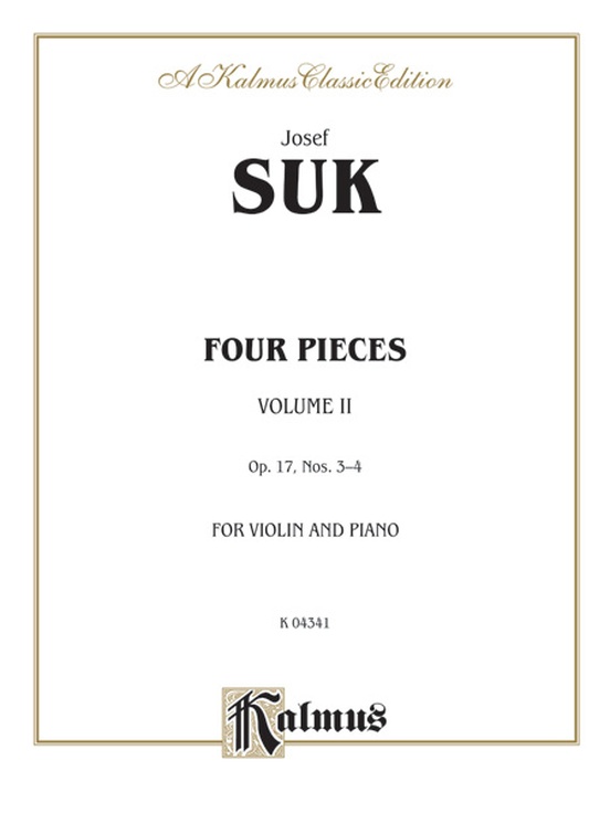 Four Pieces, Opus 17, Volume II
