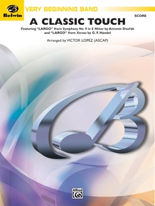 A Classic Touch: Concert Band Conductor Score & Parts | Sheet Music