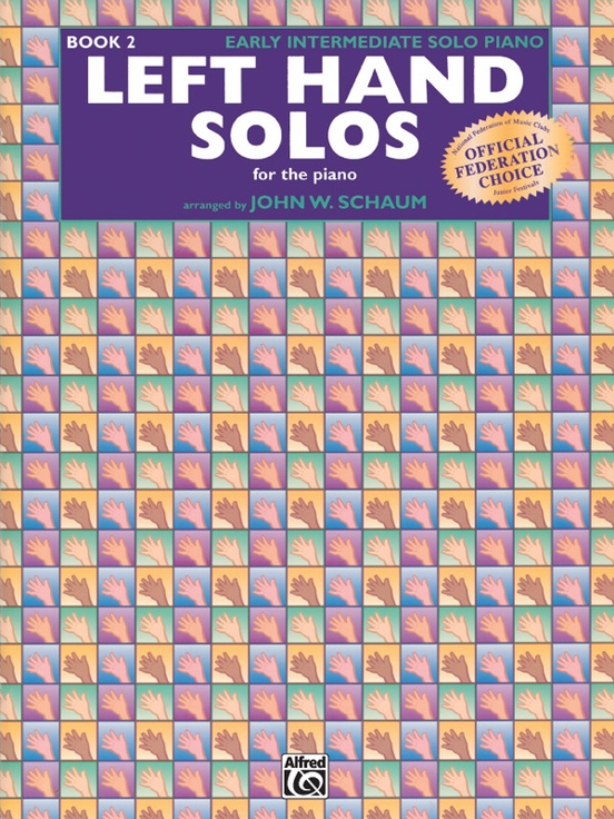 Left-Hand Solos, Book 2 (for left hand alone)
