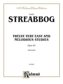 Twelve Very Easy and Melodious Studies, Opus 63