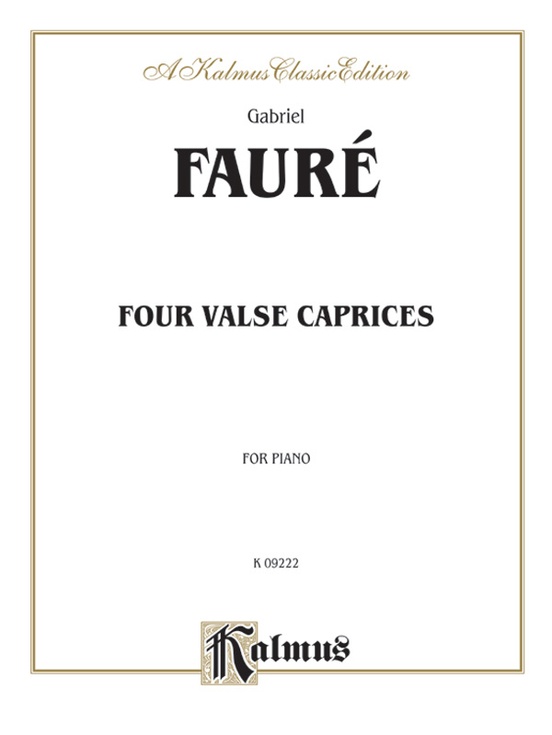 Four Valse Caprices, Opus 30, 38, 59, 62