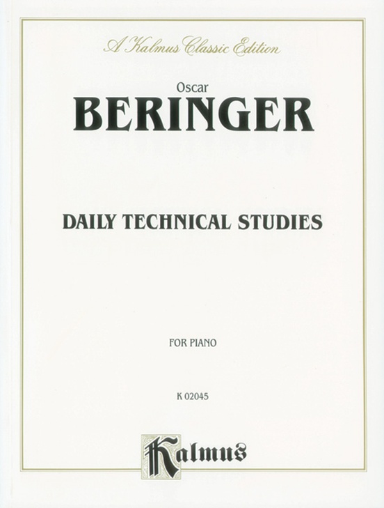 Beringer, Daily Technical Studies for Piano