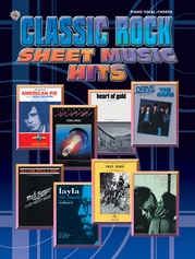 Classic Rock Sheet Music Hits