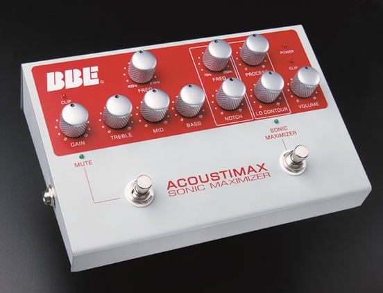 BBE Acoustimax Acoustic Guitar Preamp Pedal