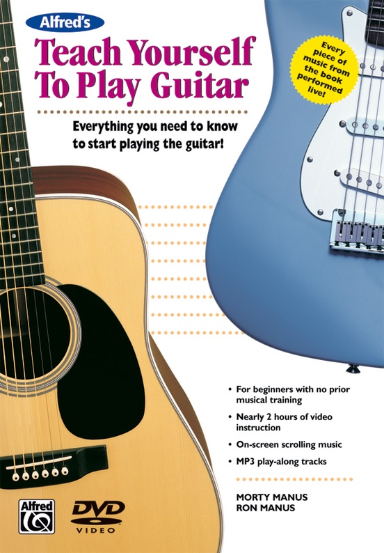 Alfred S Teach Yourself To Play Guitar Guitar Book Amp Dvd