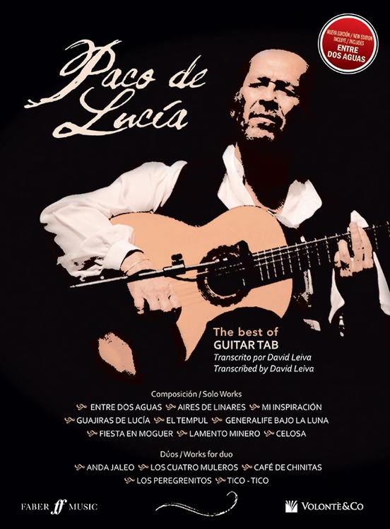 The Best of Paco de Lucia: Guitar Book: David Leiva | Sheet Music