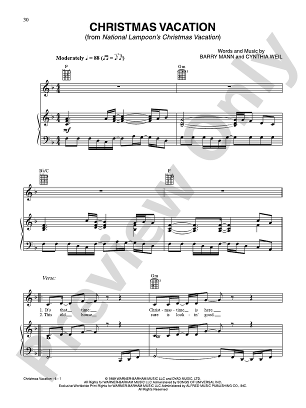 Song From Christmas Vacation 