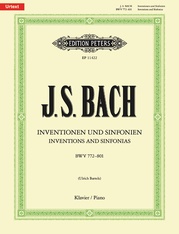 Inventions and Sinfonias BWV 772-801 for Piano