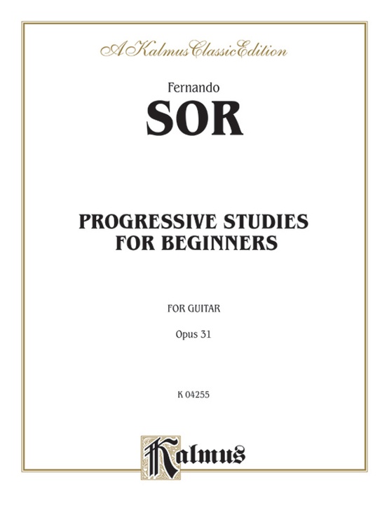 Progressive Studies for Beginners, Opus 31