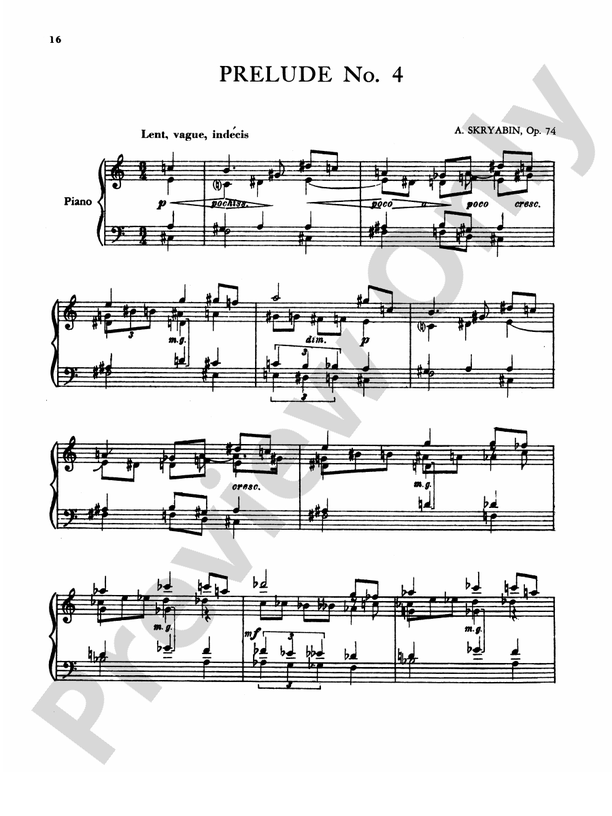 10 Preludes, Op.23 – Sergei Rachmaninoff : Prélude In Bb Major - Op. 23 No. 2 [20 FOLLOWER SPECIAL] Sheet Music For Piano (Solo