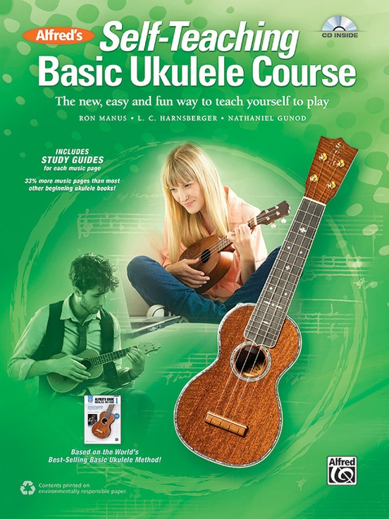 Alfred S Self Teaching Basic Ukulele Course Ukulele Book Amp Cd