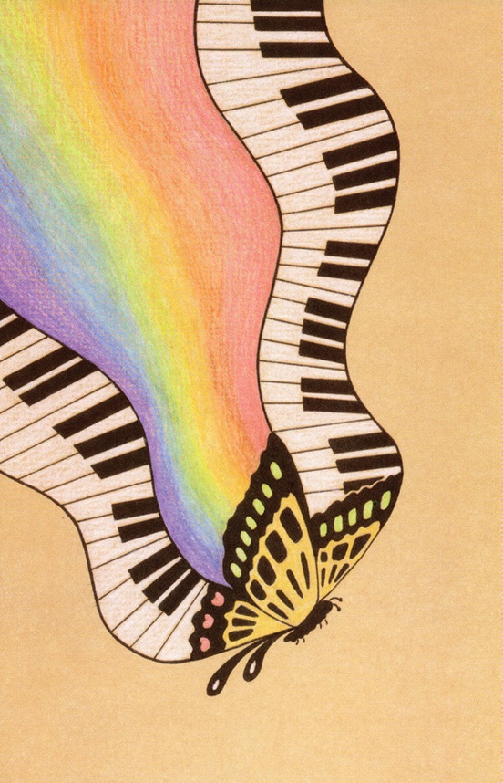 Schaum Recital Programs (Blank) #31: Butterfly with Keyboards