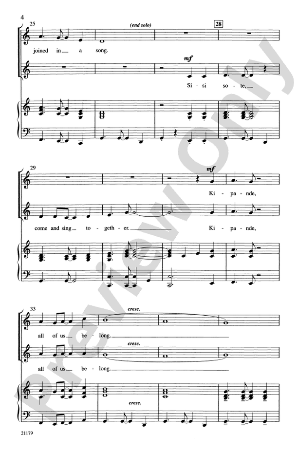 Changamano (Join Together-Swahili)