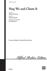 Sing We and Chant It