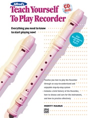 Alfred's Teach Yourself to Play Recorder