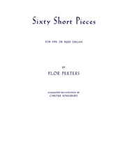 Sixty Short Pieces