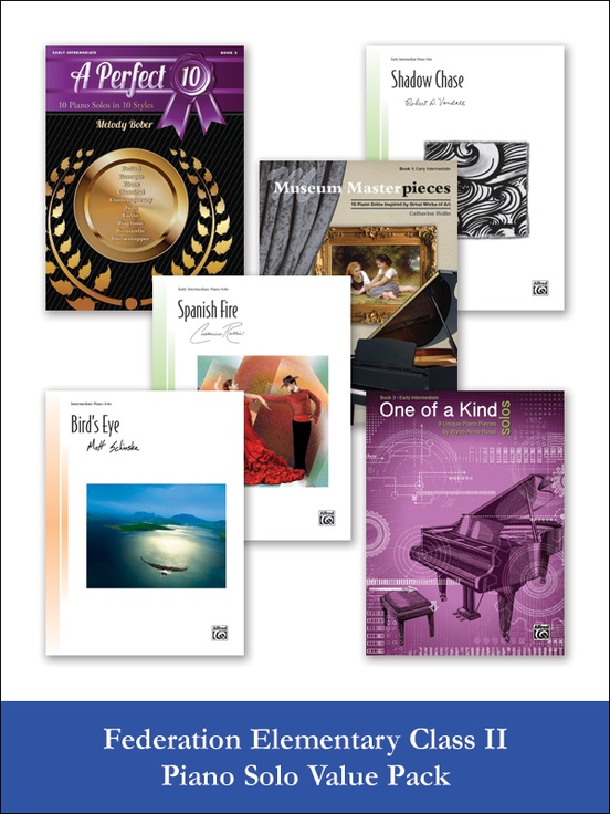Federation Elementary Class II Piano Solo (Value Pack)
