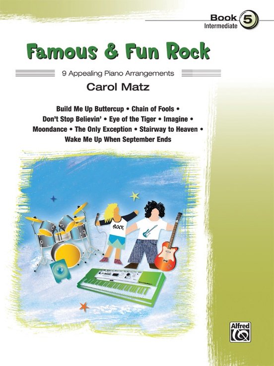 Famous & Fun Rock, Book 5