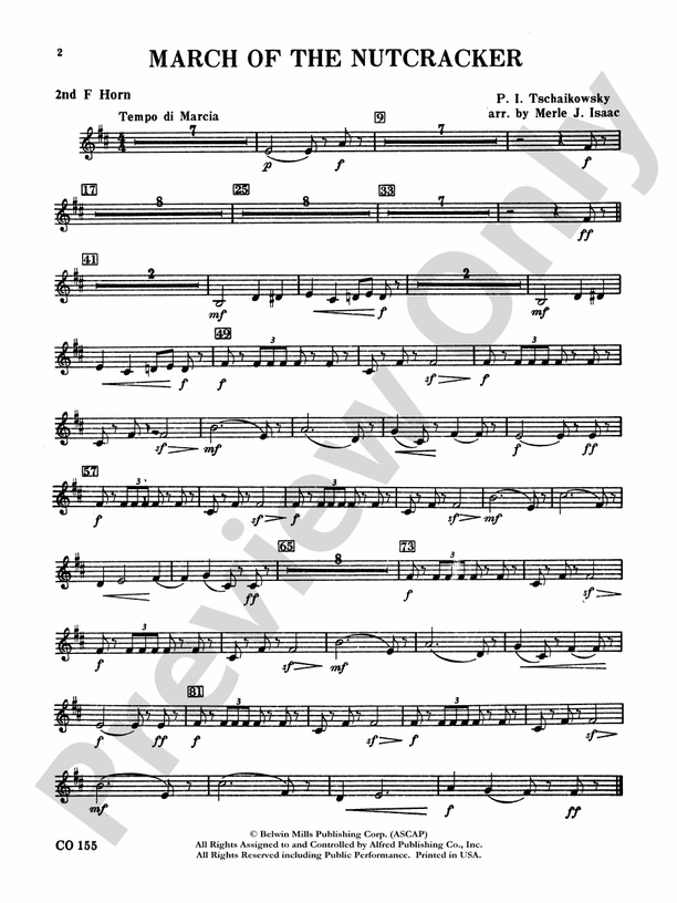 Nutcracker Ballet, Set II ("March of the Nutcracker" and "Trepak") 2nd