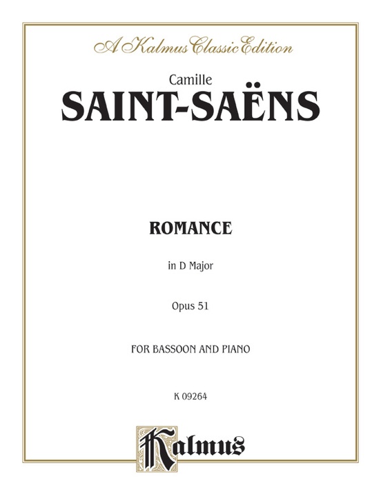 Romance in D Major, Opus 51