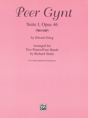 Peer Gynt (Suite I, Opus 46) - Piano Duo (2 Pianos, 4 Hands)