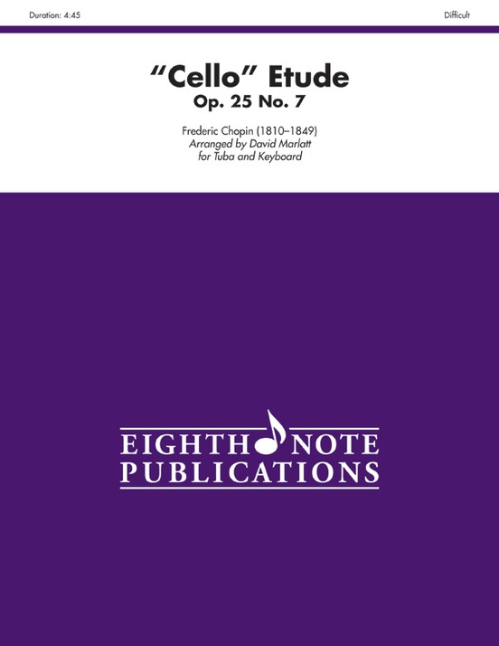 "Cello" Etude, Opus 25, No. 7