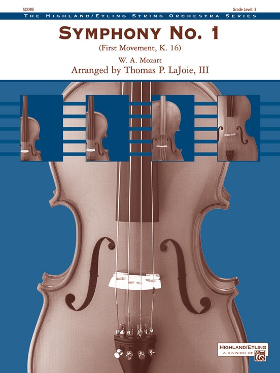 Symphony No. 1: String Orchestra Conductor Score & Parts | Alfred Music ...