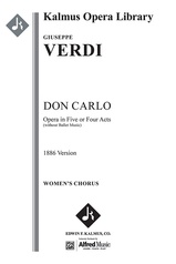 Don Carlo (1886 Version in 5 or 4 Acts)