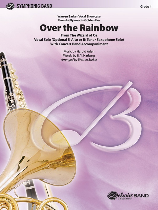 Over the Rainbow: Concert Band Conductor Score & Parts | Sheet Music