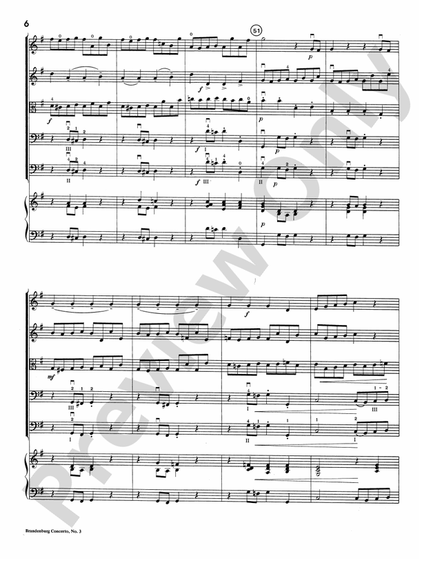 Brandenburg Concerto No. 3