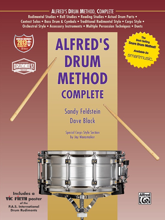 Alfred's Drum Method, Complete: Snare Drum Book &amp; Poster: Sandy ...