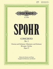Clarinet Concerto No. 2 in E flat Op. 57 (Edition for Clarinet and Piano)