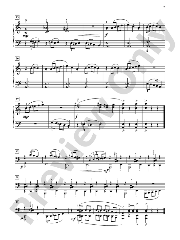 Five-Star Solos, Book 3: 11 Colorful Piano Solos with Optional Duet Accompaniments