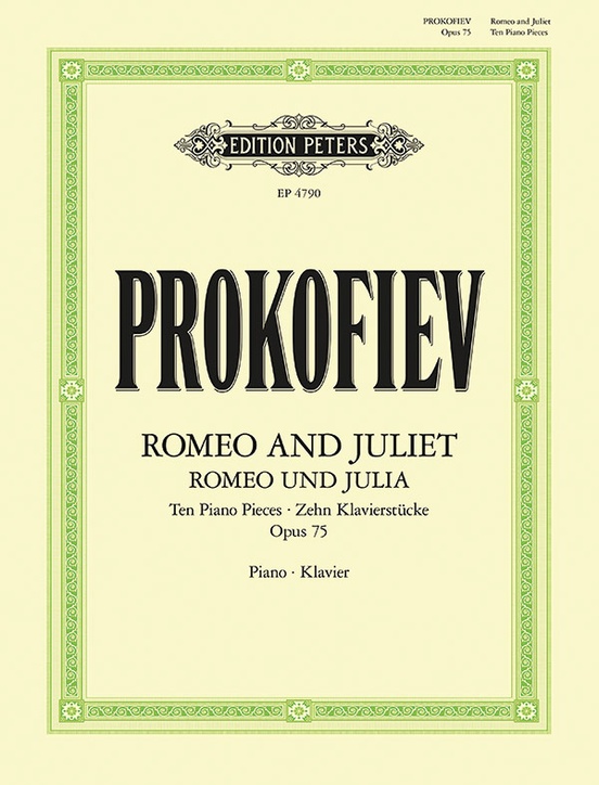 Romeo and Juliet: Ten Piano Pieces Op. 75