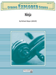 Ninja: String Orchestra Conductor Score & Parts: Richard