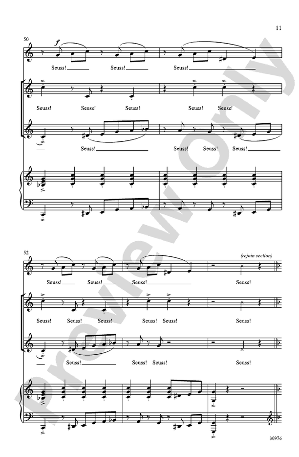 Seussical the Musical: A Choral Medley
